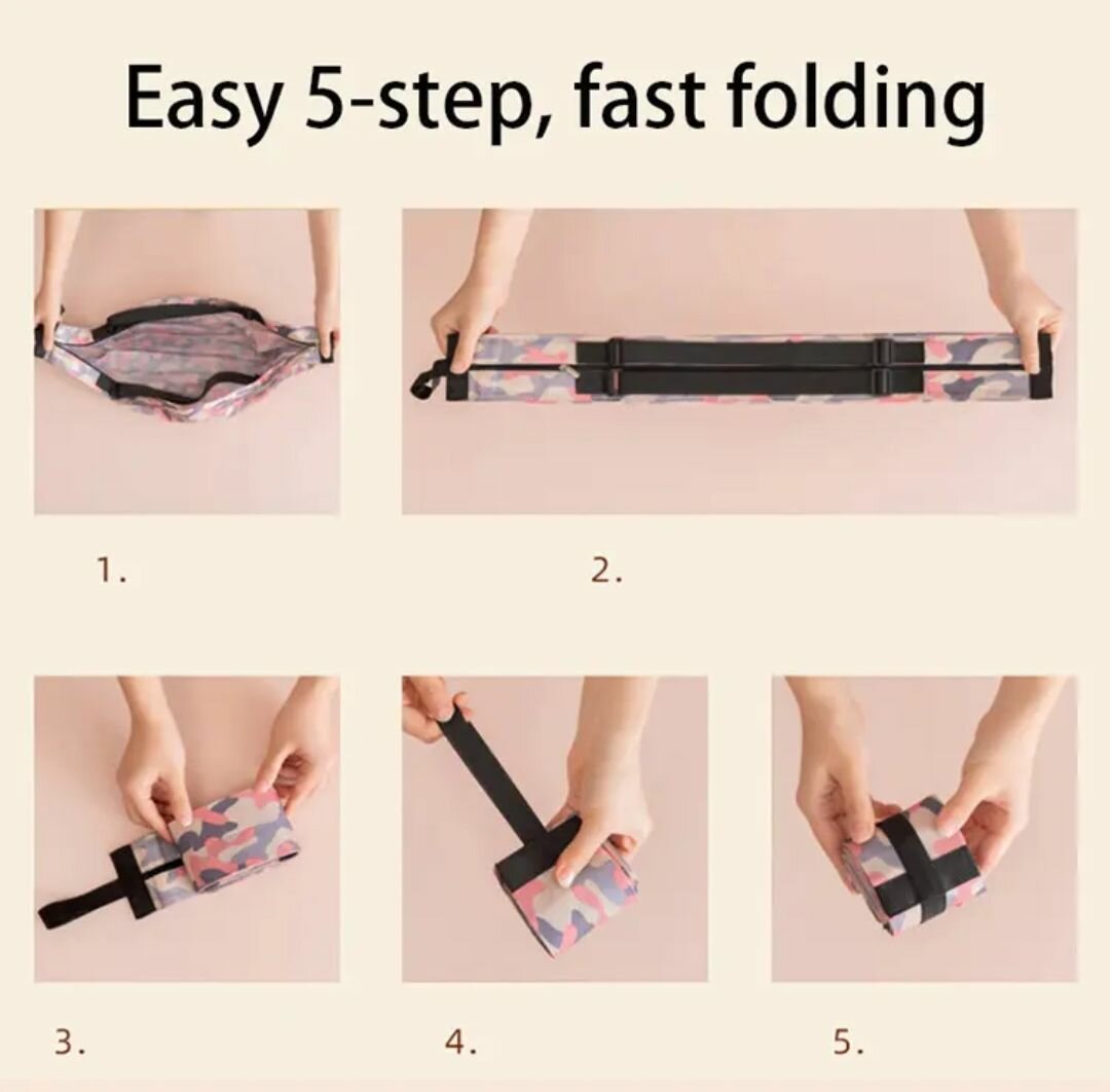 Sac de sport pliable compact