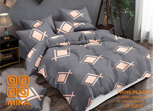 Drap de lit 3places