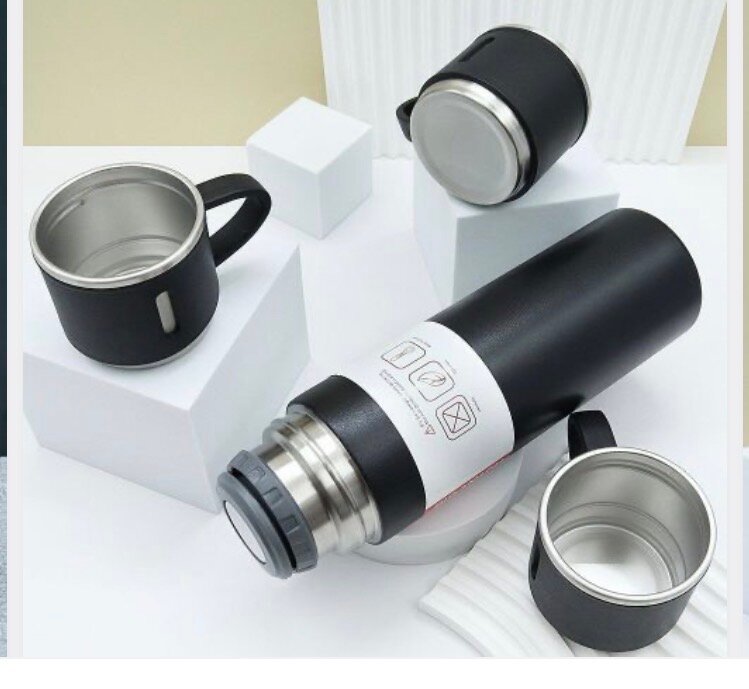Ensemble Thermos 500ml avec Tasses