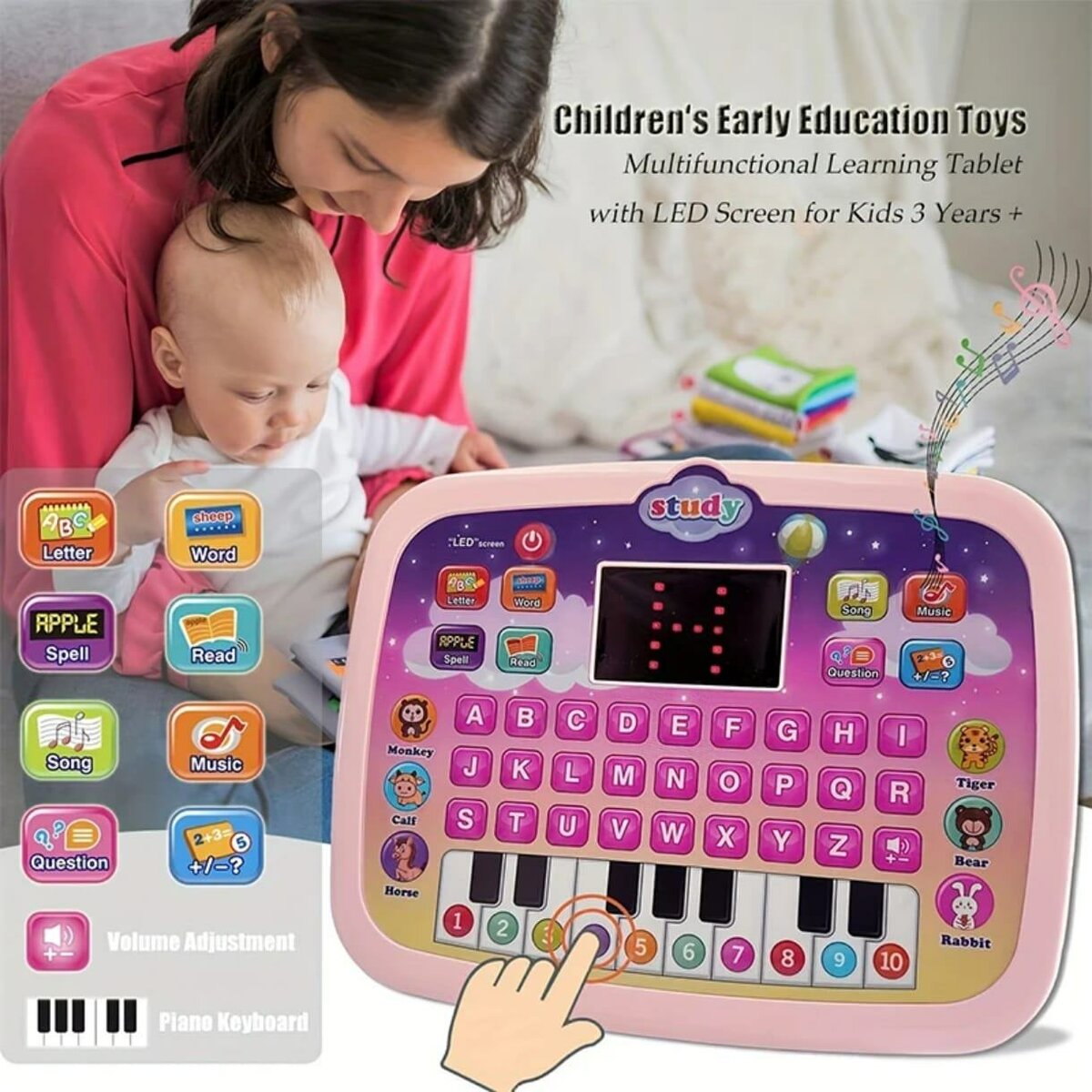 Tablette éducative enfants LED