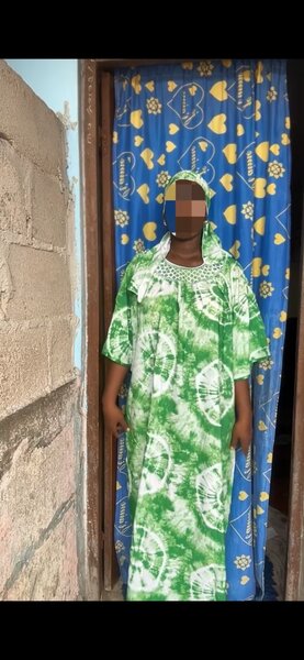 Robe Africaine Batik Colorée