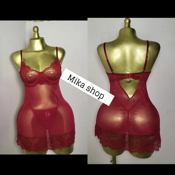 Nuisette Rouge Sexy