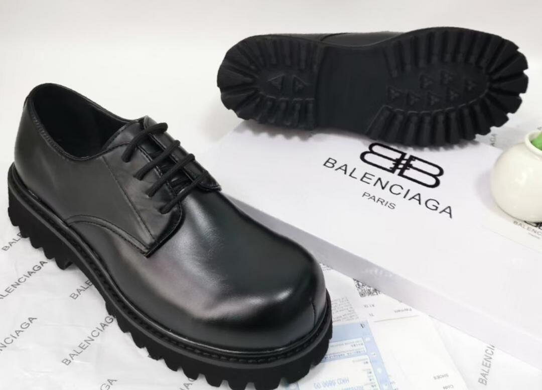 Balenciaga Chaussures Derby Hommes