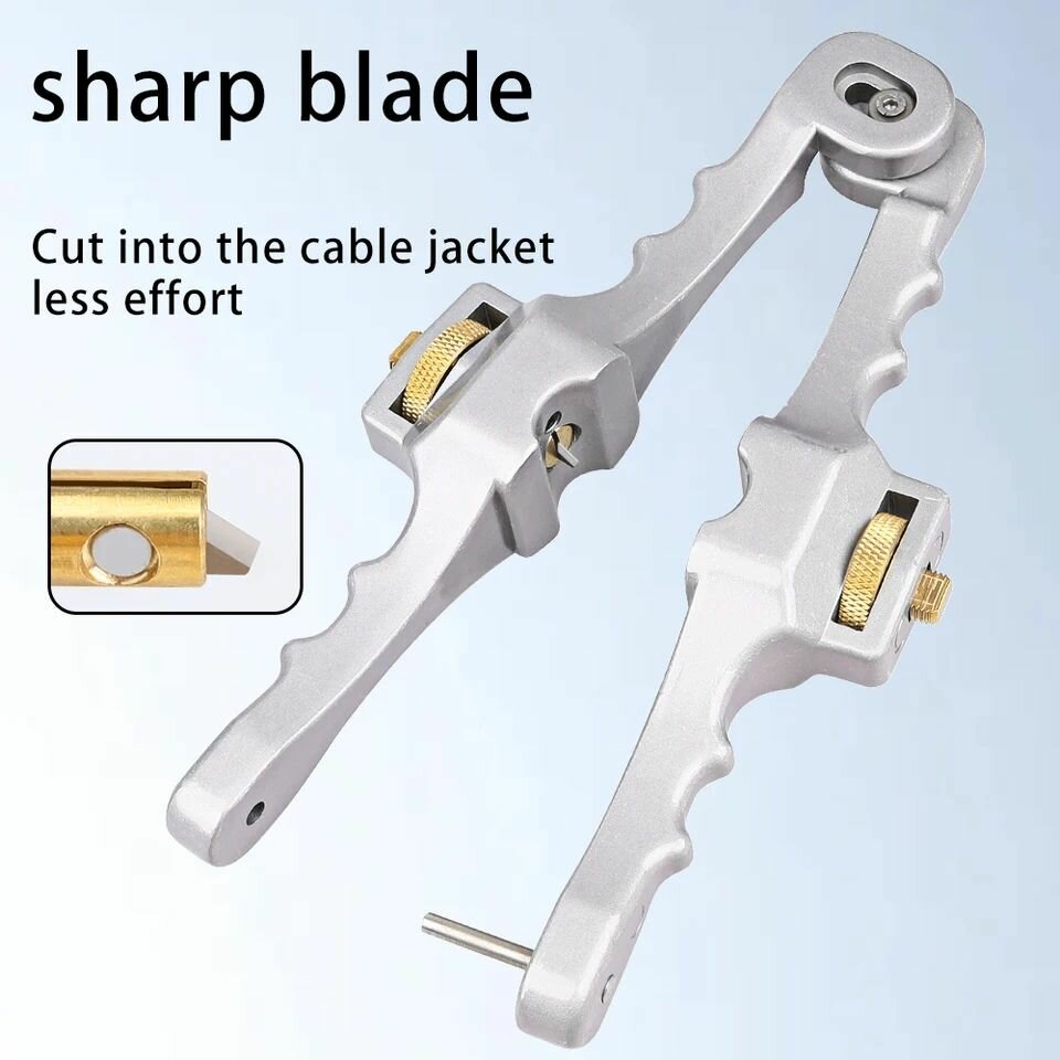 Couteau d'ouverture câble fibre optique
