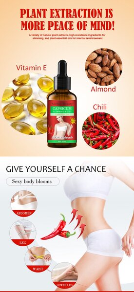 CAPSICAN SLIMMING BODY ESSENTIAL OIL