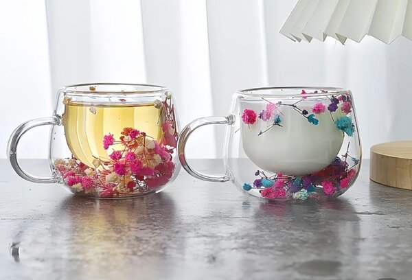 Цветочные кружки