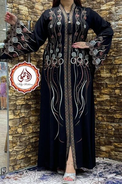 Abaya élégante brodée