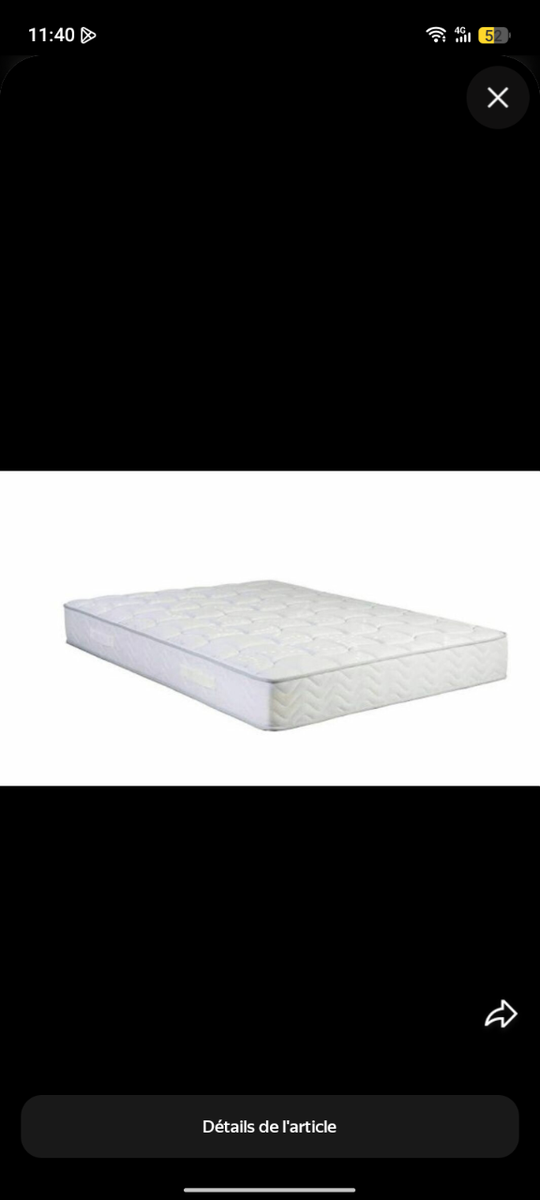 Matelas gonflable confortable