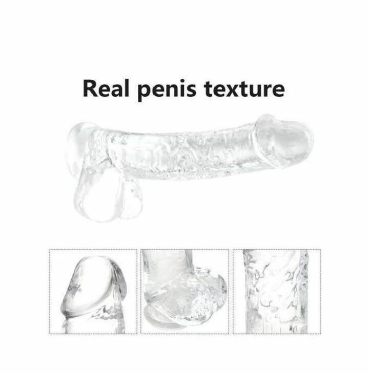 Gode en verre réaliste