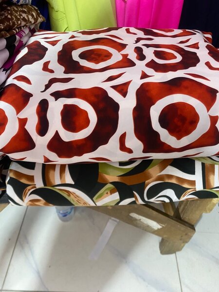 Tissu en Coton Imprimé Africain