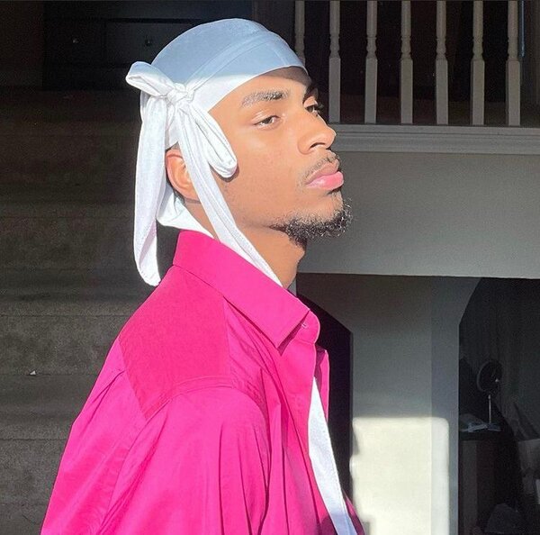Durag en satin élégant