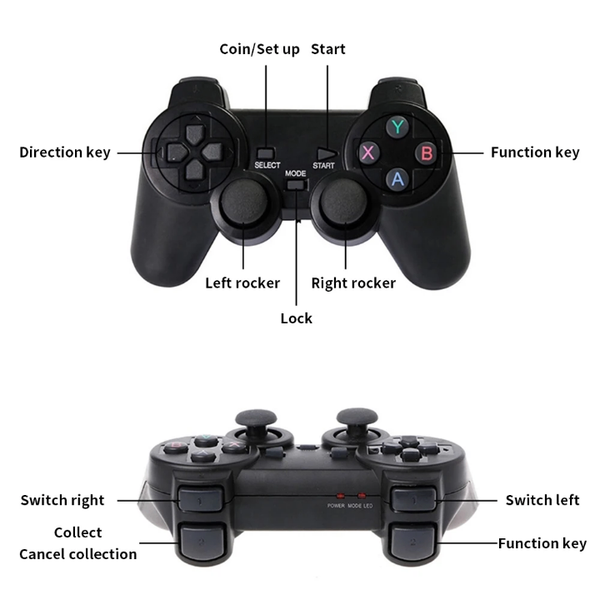Manette de Jeu sans Fil 2,4G