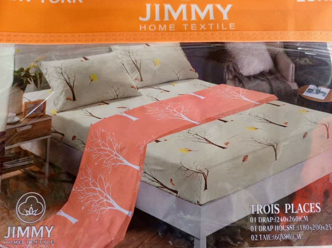 Parure de Lit Floral 3 Places