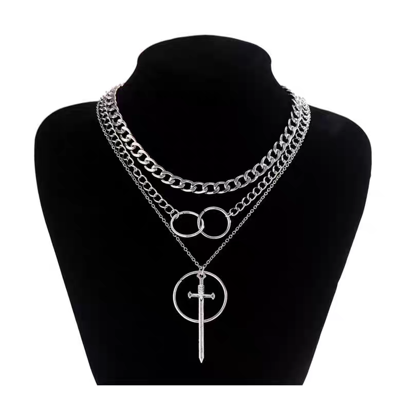 3in1 Silver Necklaces