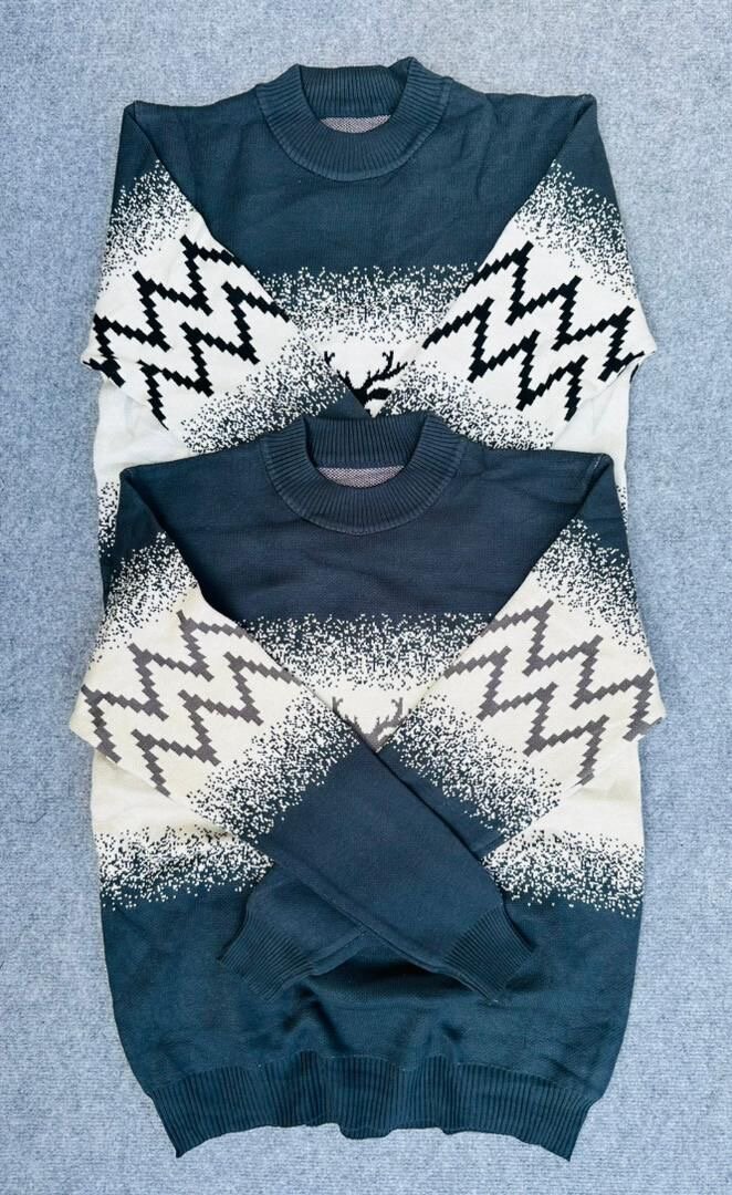 Pulls à motif hivernal