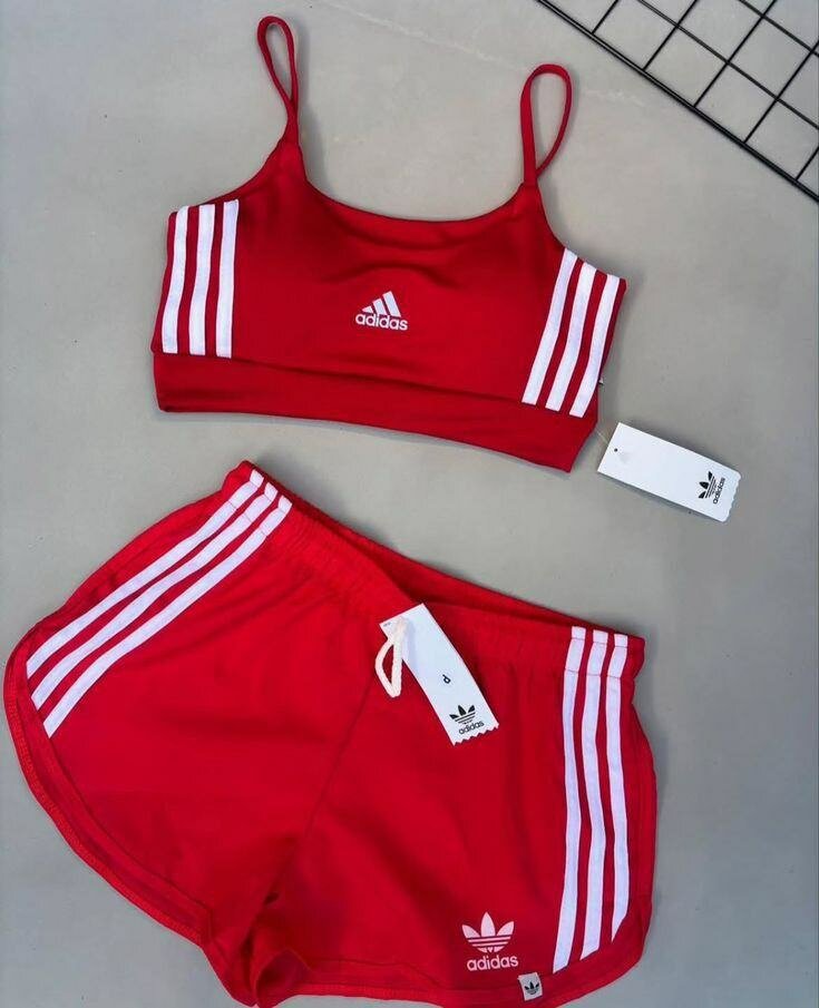 Ensemble Adidas Femme Rouge