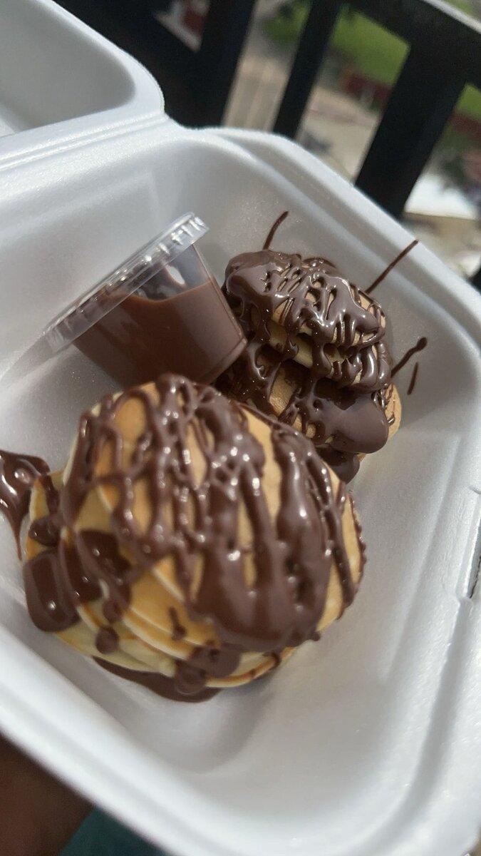 Mini pancake au nutella