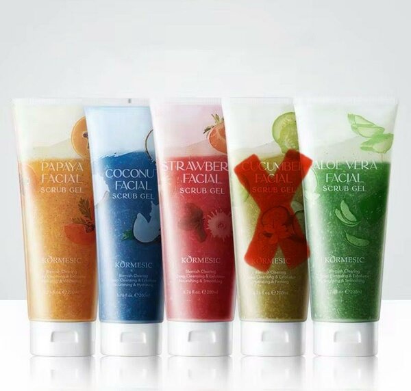 Gommge visage anti acné