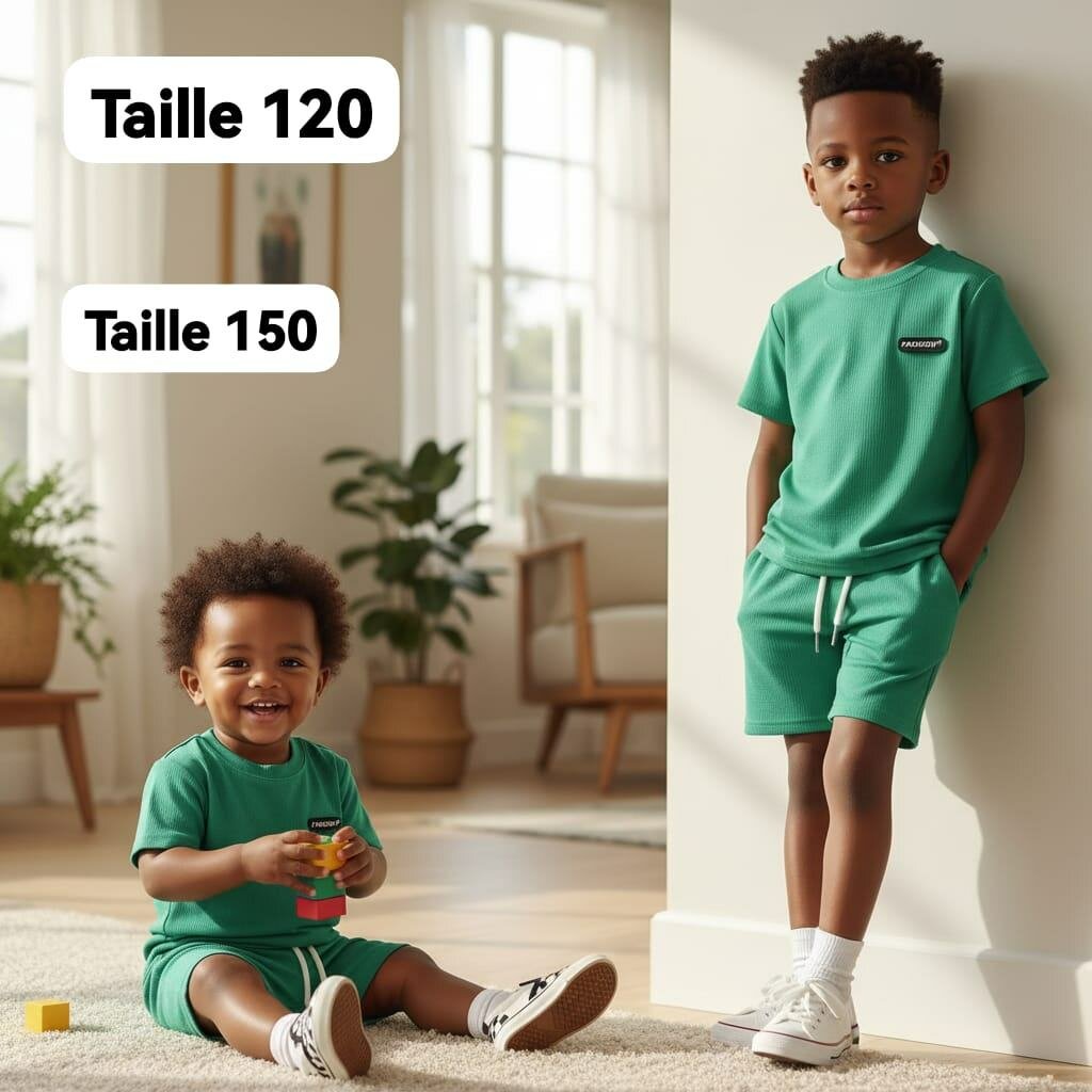 Ensemble T-shirt et Short Enfant