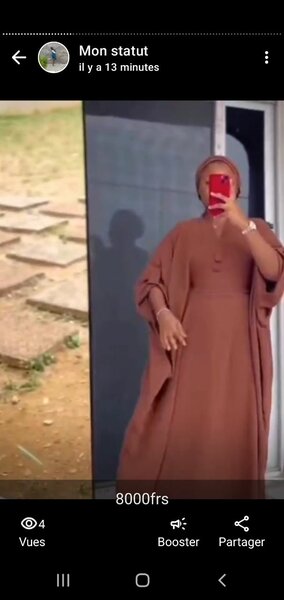 Robe Abaya Élégante Femme