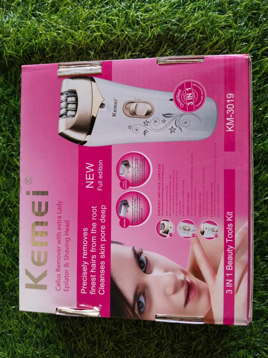 Kemei lady epilator 3 in 1