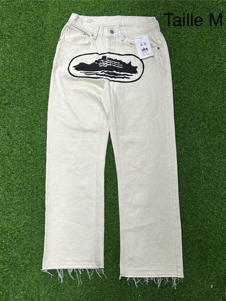 Jean blanc décontracté M