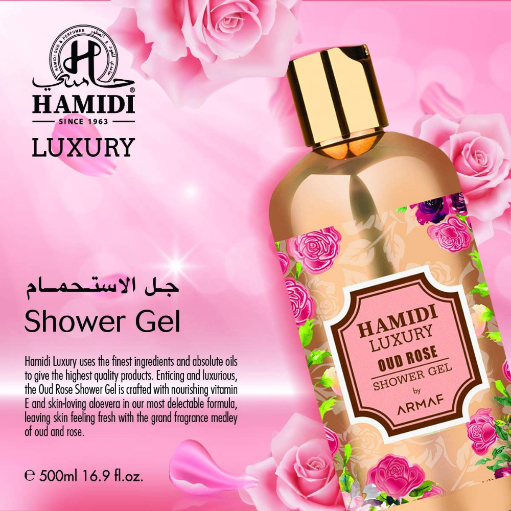 Gel Douche (Oud Rose) 500ml