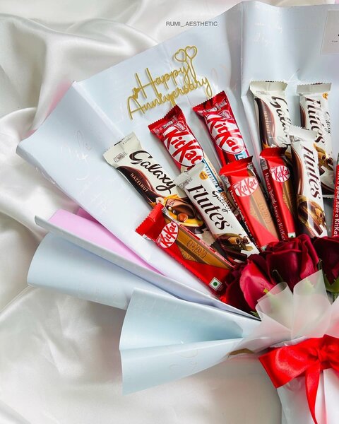 Bouquet de chocolats exquis