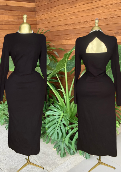 Robe élégante dos ouvert