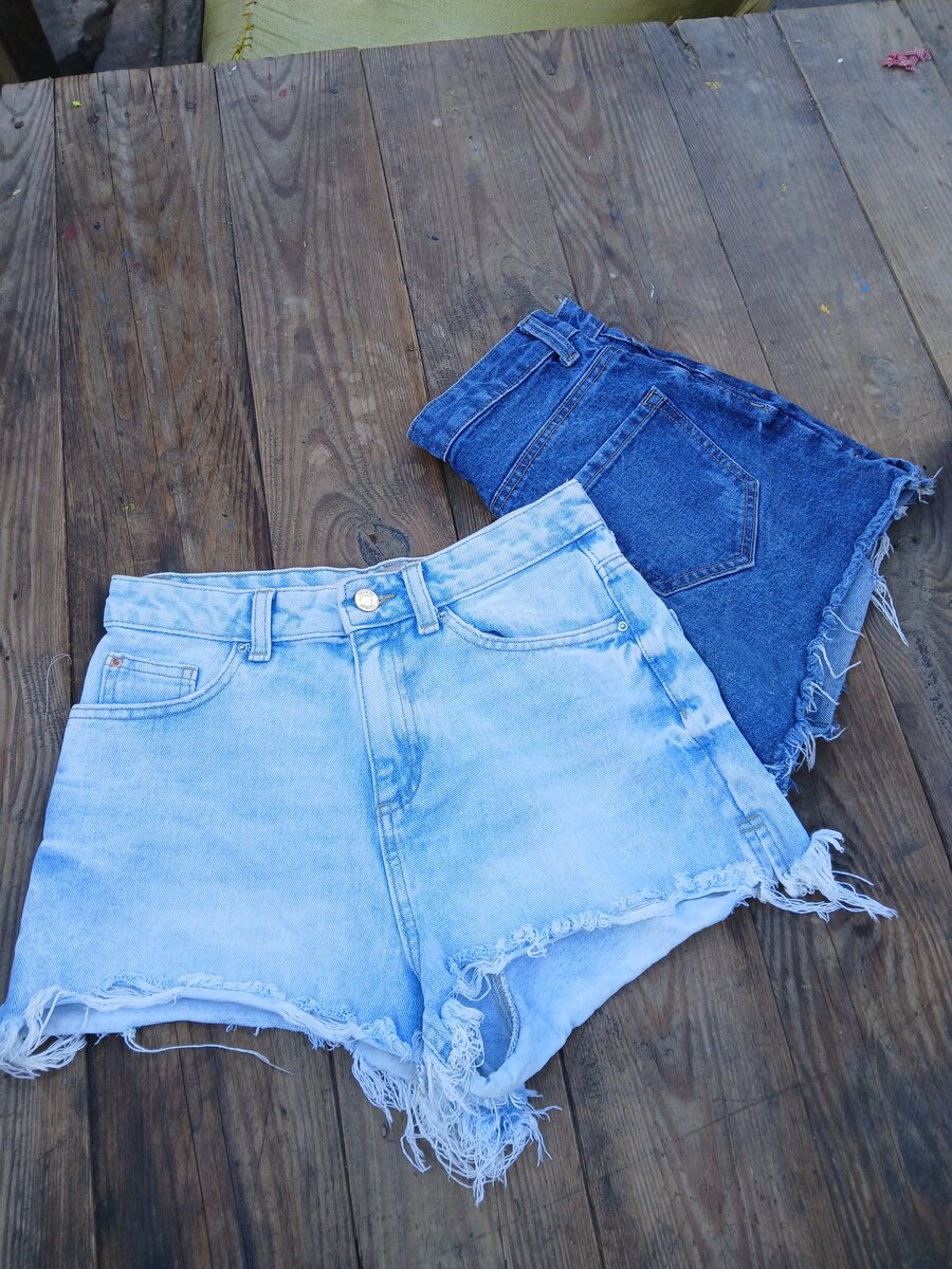 Ladies jeans shorts