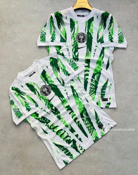 Maillot de Football Vert et Blanc