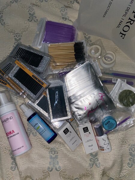 Материалы для наращивание ресниц