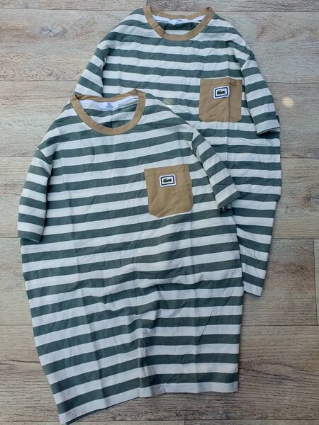 T-shirt à rayures unisexe