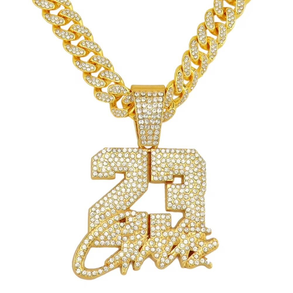 Collier Pendentif Triton Doré