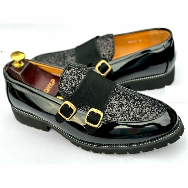 Stones Bells Mirror Slip-on Shoe for Men