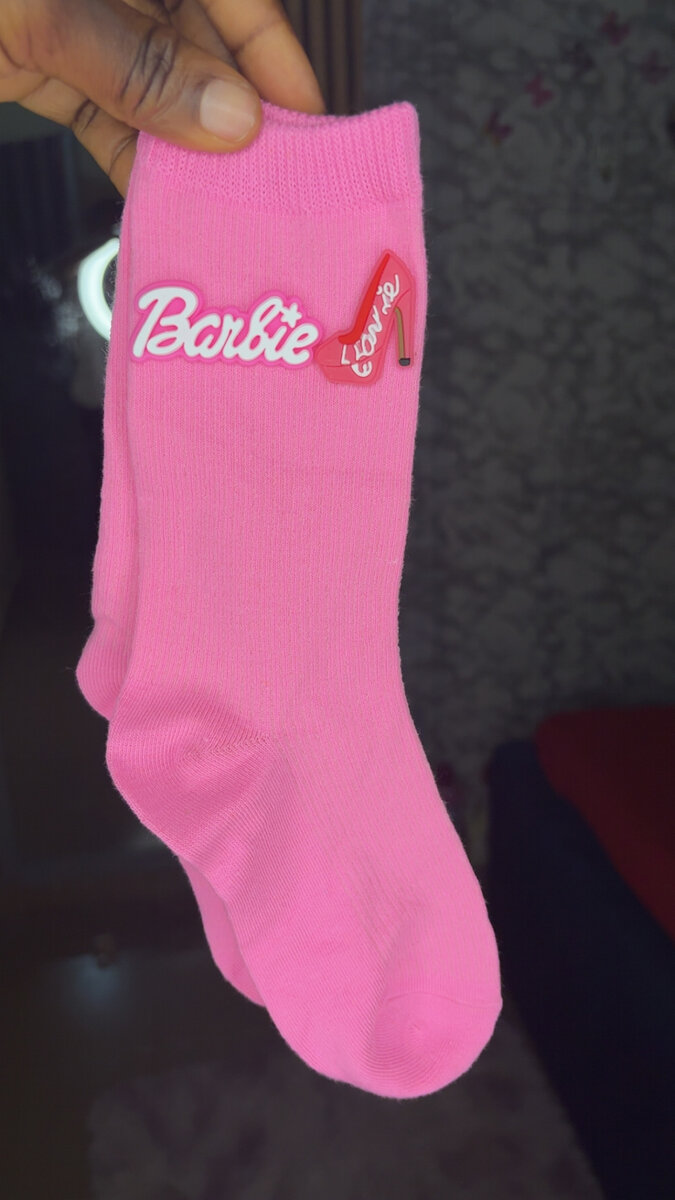 Chaussettes Barbie Roses Chics