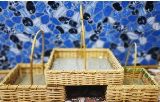 Cane Basket Gift, Fruit & Multipurpose use