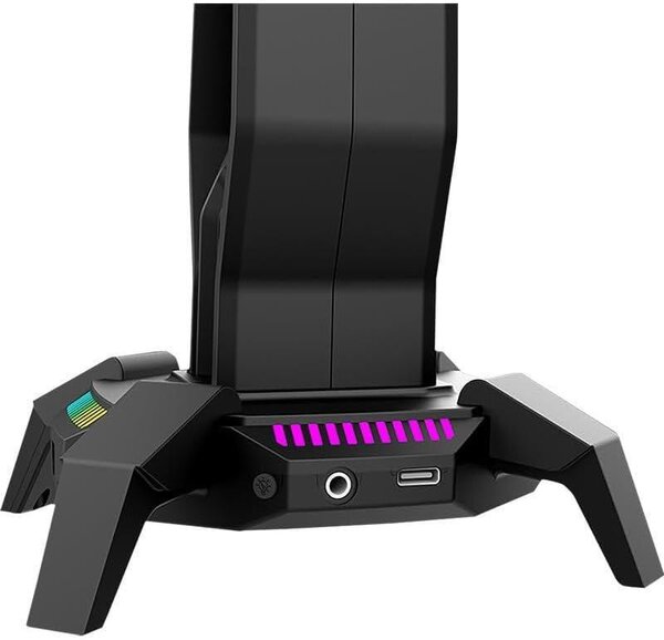 Support casque gaming RGB
