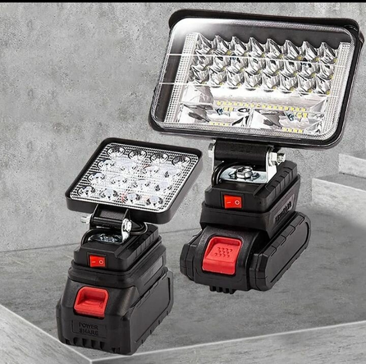 Projecteur LED Rechargeable Pivotant