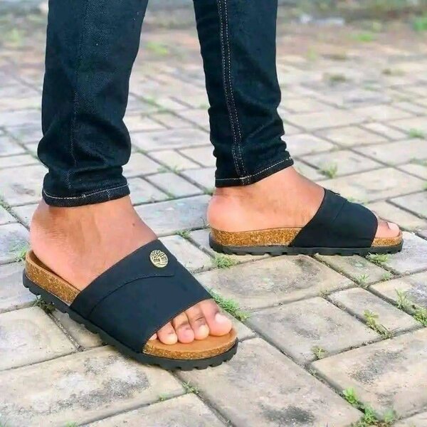 Sandales en cuir confort