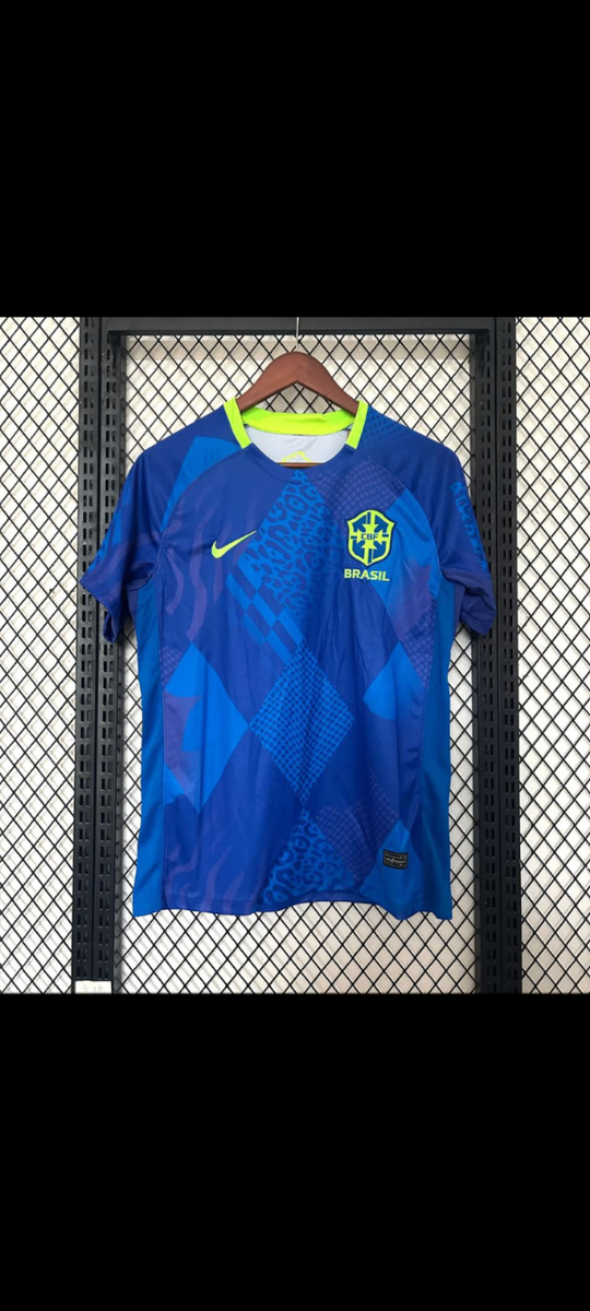 Maillot de Football Brésil Bleu