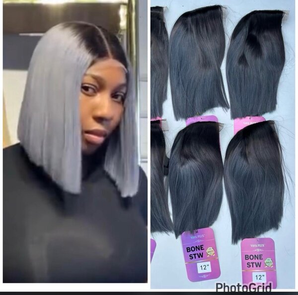 Perruque SDD gris taille 10