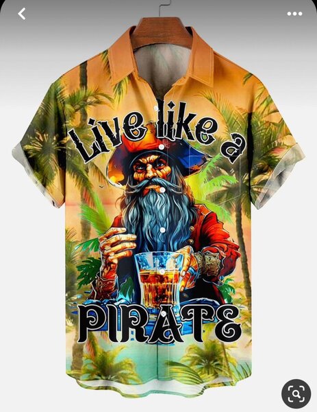 Chemise Aloha Imprimée