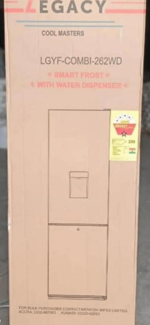 Legacy double fridge with water dispenser in