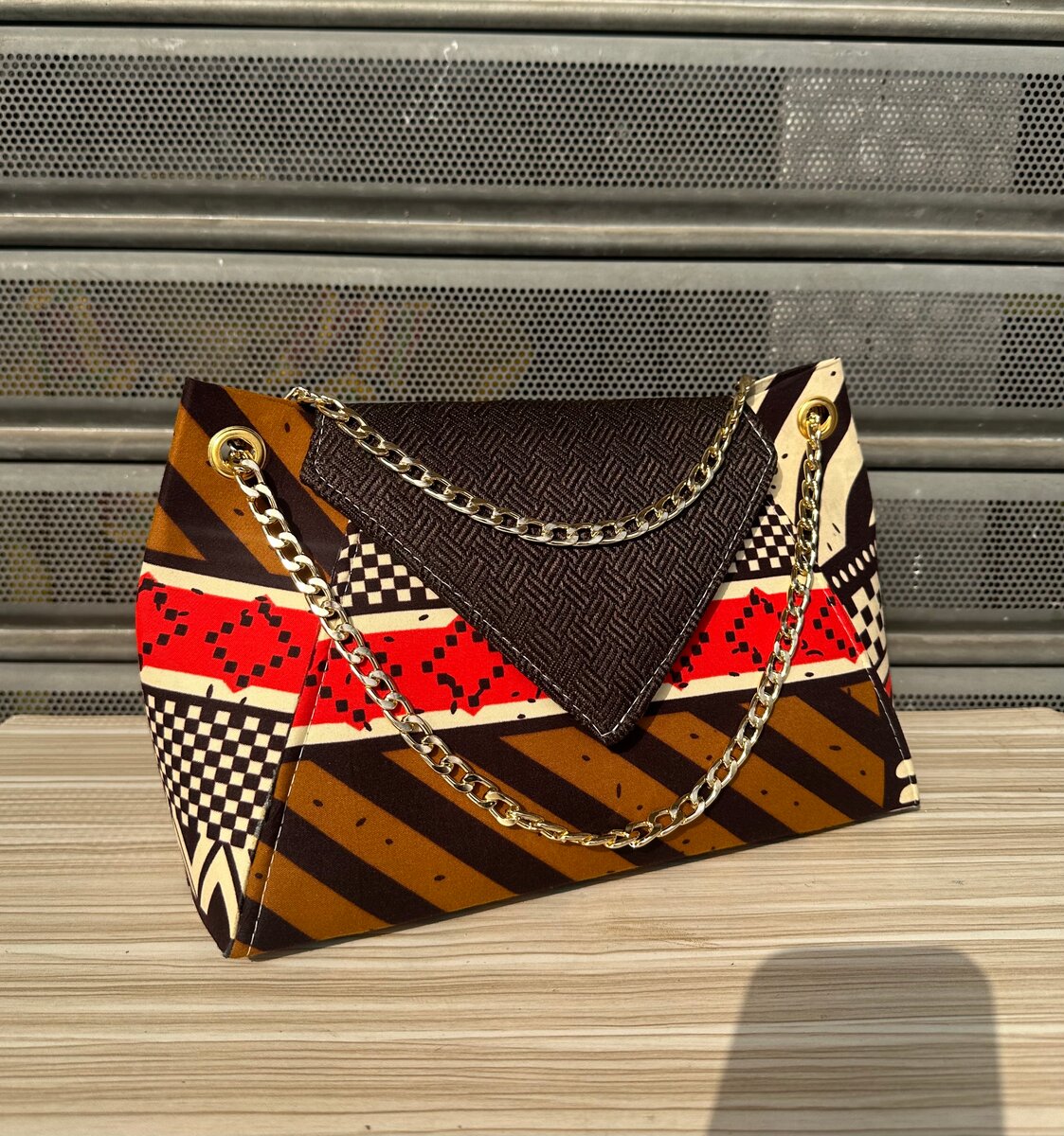 Sac à Main Africain avec évent