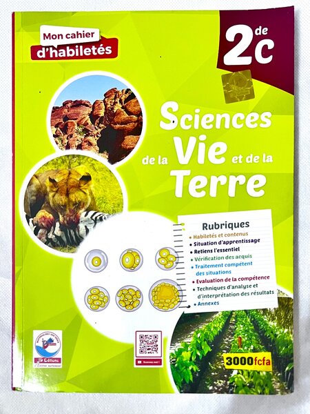 Cahier SVT 2e C