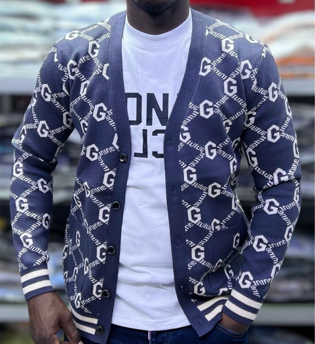 Cardigan élégant pour hommes