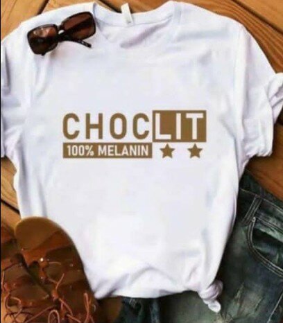 White T-shirt with print