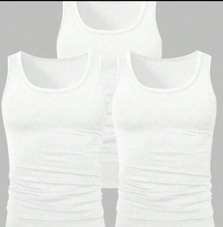 Débardeurs en coton 3 pièces