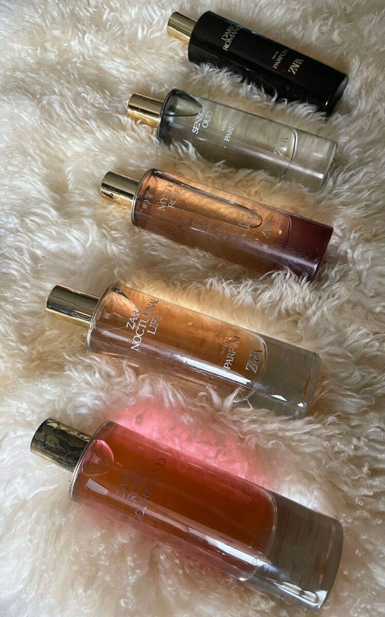 Collection de parfums élégants